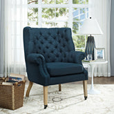 Chart Upholstered Fabric Lounge Chair Modway Model: eei-2146